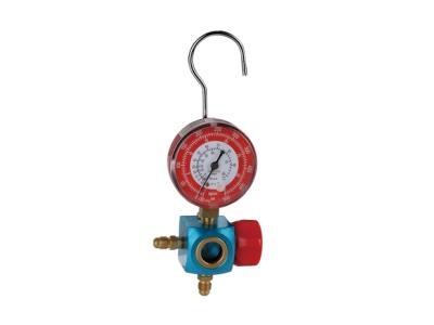 Import LX-1006C AC Manifold gauge single valve with sightglass high pressure from chinese wholesale supplier and manufacturer