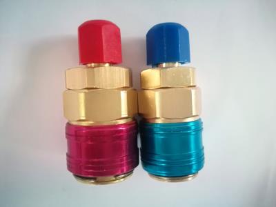 Import LX1318 AC Straight quick coupler set for R134a from chinese wholesale supplier and manufacturer