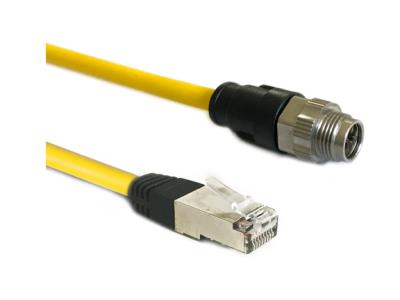 Import M12 X-code-RJ45 from chinese wholesale supplier and manufacturer
