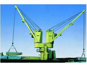 Import Marine double crane from chinese wholesale supplier and manufacturer