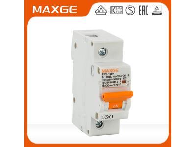 Import MAXGE High Rated HR MCB Nc-125h MCB Miniature Circuit Breaker with Semko & CE Certified from chinese wholesale supplier and manufacturer