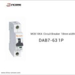 Import MCB 10KA Circuit Breaker 18mm Width from chinese wholesale supplier and manufacturer
