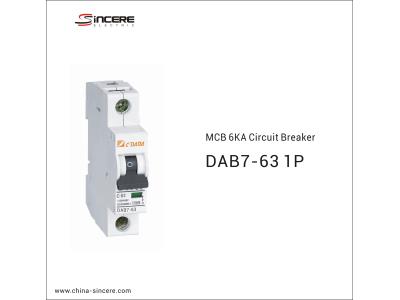 Import MCB 6KA Circuit Breaker from chinese wholesale supplier and manufacturer