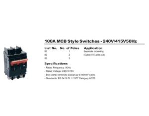 Import MCB Style Switches from chinese wholesale supplier and manufacturer
