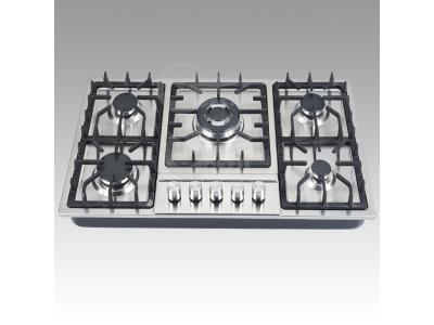 Import Modern Design 5 Burner stainless steel Gas Stove Gas Hob from chinese wholesale supplier and manufacturer