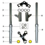 Import Motor Tricycle Front shock absorber from chinese wholesale supplier and manufacturer