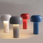 Import Mushroom usb rechargeable table light creative portable bedroom night light from chinese wholesale supplier and manufacturer