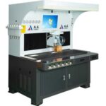 Import New 6 color vision automatic point paint (glue) machine metal sign color machine badge poi from chinese wholesale supplier and manufacturer