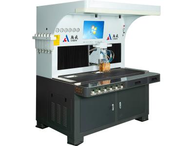 Import New 6 color vision automatic point paint (glue) machine metal sign color machine badge poi from chinese wholesale supplier and manufacturer