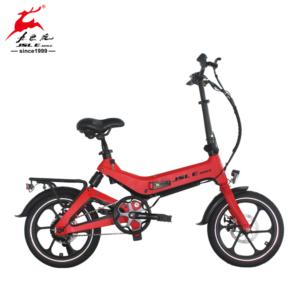 Import New Arrival 16″ Mag Alloy Rear Suspension Folding Electric Bicycle(Low-End) from chinese wholesale supplier and manufacturer
