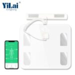 Import New arrival 8 electrodes body fat scale LED display Ailink APP electronic bluetooth scale from chinese wholesale supplier and manufacturer