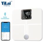 Import New arrivial 180kg smart LED display tempered glass digital weighing bluetooth body scale from chinese wholesale supplier and manufacturer
