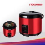 Import New design deluxe rice cooker with see-through glass lid and round handle from chinese wholesale supplier and manufacturer