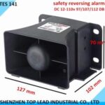 Import NEW High Quality safety car reversing alarm, back up horn for heavy duty vehicle ES141 from chinese wholesale supplier and manufacturer