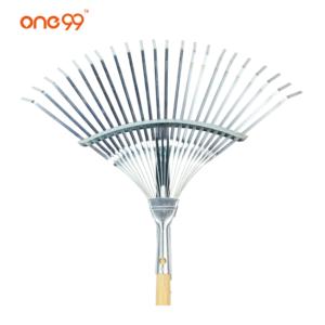 Import new style 22 teeth galvanized adjustable garden claw hand rake from chinese wholesale supplier and manufacturer