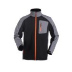 Import New Style Black+Gery Outdoor Softshell Jacket with Multi Pocket from chinese wholesale supplier and manufacturer
