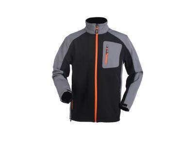 Import New Style Black+Gery Outdoor Softshell Jacket with Multi Pocket from chinese wholesale supplier and manufacturer