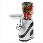 Import Newest design AMB208 electric Meat Grinder Combined with Blender wtih 1.5L glass jar from chinese wholesale supplier and manufacturer
