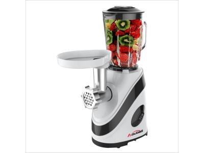 Import Newest design AMB208 electric Meat Grinder Combined with Blender wtih 1.5L glass jar from chinese wholesale supplier and manufacturer