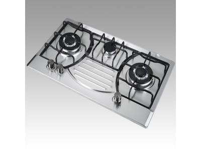 Import Newest modern stainless steel stove built-in hobs gas lpg hob for kitchen from chinese wholesale supplier and manufacturer