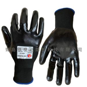 Import Nitrile full dip waterproof glove from chinese wholesale supplier and manufacturer