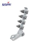 Import NLD series terminating clamp with U Bolts type galvanized Malleable Iron Strain Clamps ten from chinese wholesale supplier and manufacturer