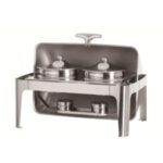 Import Oblong Soup station With Roll Top Lid and Stainless Steel Legs from chinese wholesale supplier and manufacturer