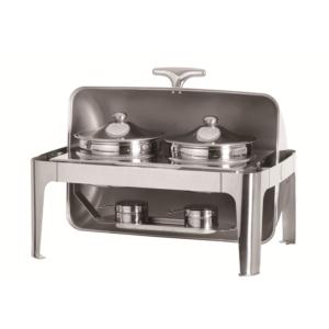Import Oblong Soup station With Roll Top Lid and Stainless Steel Legs from chinese wholesale supplier and manufacturer