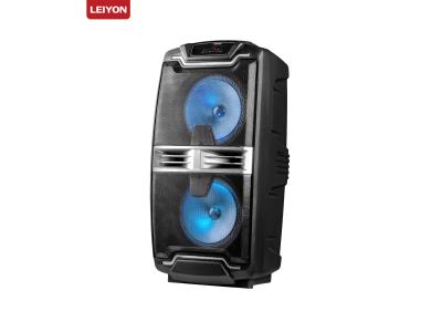 Import PA Speaker Double 8″Trolley Speaker Sound System with Built in Rechargeable Battery from chinese wholesale supplier and manufacturer