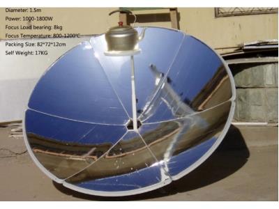 Import parabolic solar cooker from chinese wholesale supplier and manufacturer