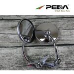 Import PEDA 2018 Cafe racer parts vintage mirror Round stainless steel motorcycle vintage sidevie from chinese wholesale supplier and manufacturer