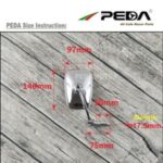 Import PEDA 2018 Cafe racer parts vintage mirror Square stainless steel motorcycle vintage sidevi from chinese wholesale supplier and manufacturer