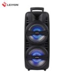 Import Portable High Quality Karaoke dual 8 inch Trolley Speaker from chinese wholesale supplier and manufacturer