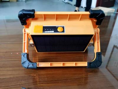 Import Portable led flood light with solar panel from chinese wholesale supplier and manufacturer