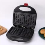 Import Portable Mini Electric rotating 2 Slice Breakfast Waffle Maker from chinese wholesale supplier and manufacturer