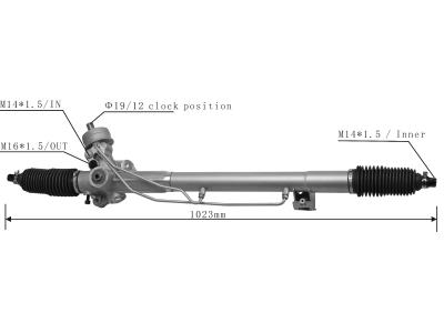 Import Power Steering Rack for Vw Passat from chinese wholesale supplier and manufacturer