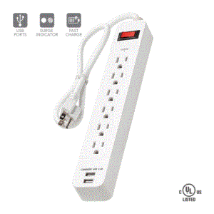 Import POWER STRIP WITH USB from chinese wholesale supplier and manufacturer