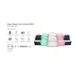 Import Professional Nano Steam Combo Iron from chinese wholesale supplier and manufacturer
