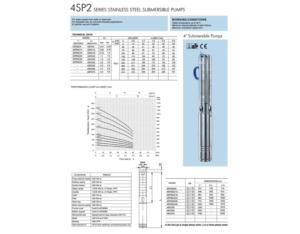 Import Pump :4＂SP2 SS pumps from chinese wholesale supplier and manufacturer
