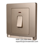 Import Q6 20A DP switch with neon for heater from chinese wholesale supplier and manufacturer