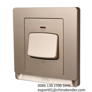 Import Q6 45A DP switch with neon for Air-conditioning from chinese wholesale supplier and manufacturer