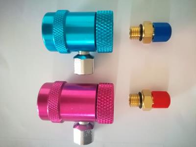 Import R1324yf Adapters AC 90° quick coupler set from chinese wholesale supplier and manufacturer