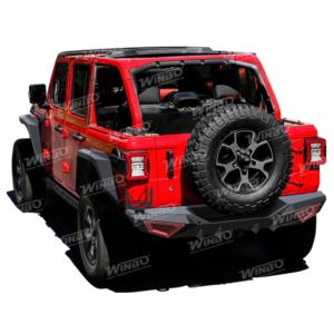 Import Rear bumper for jeep wrangler JL 2018 from chinese wholesale supplier and manufacturer