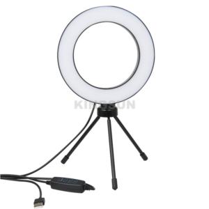 Import Remote 7.8″ selfie ring light with phone holder and tripod stand for live stream from chinese wholesale supplier and manufacturer