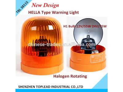 Import Revolving 12V/24V Halogen Rotating warning light heavy duty mining rotating beacons from chinese wholesale supplier and manufacturer