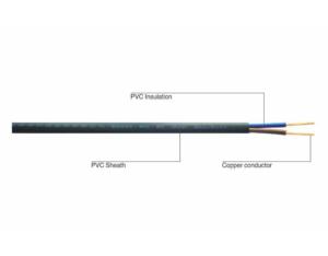 Import RVV series sheathed flat flexible cable from chinese wholesale supplier and manufacturer