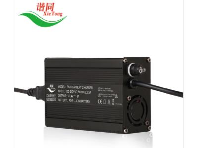 Import S120 6S 25.2V 4A Li-ion CE certification battery charger for E-bike/Motorcycle/Scooter from chinese wholesale supplier and manufacturer