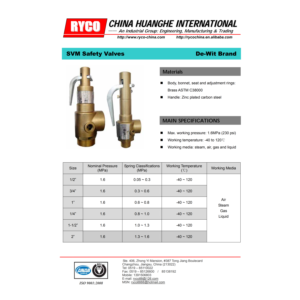 Import SAFETY VALVES FOR STEAM from chinese wholesale supplier and manufacturer