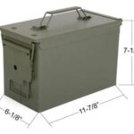 Import Safewell AMMO 50 Caliber 8.6 L Metal Iron Bullet Box Ammo Case from chinese wholesale supplier and manufacturer