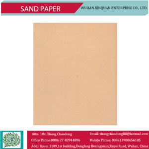 Import SAND PAPER from chinese wholesale supplier and manufacturer